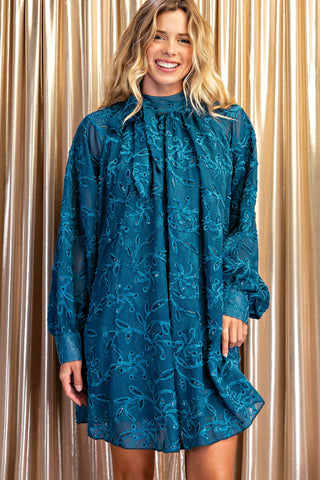 Teal Me About It Dress