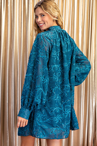 Teal Me About It Dress