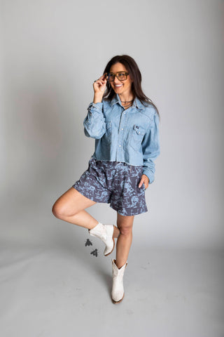 Blue Bucks Shorts