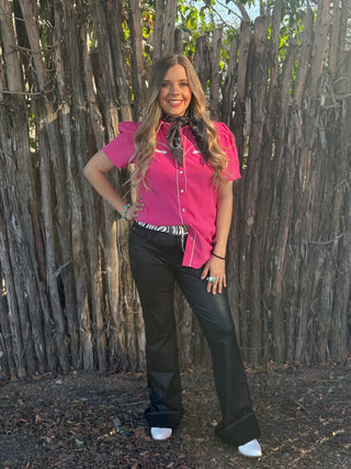 Loretta Blooms in Pink Top