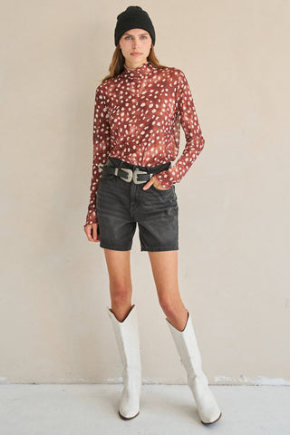 Bambi Mesh Top