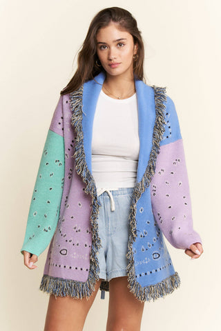 Paisley Tapestry Cardigan