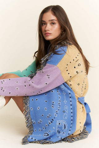 Paisley Tapestry Cardigan