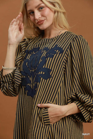 The Navi Shift Dress
