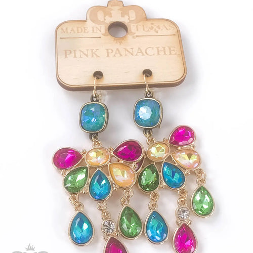 Rhinestone Chandelier Earrings