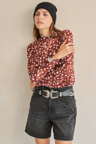 Bambi Mesh Top
