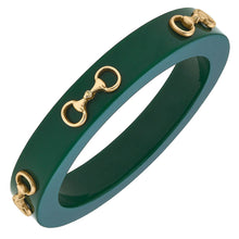 Load image into Gallery viewer, Sutton Horsebit Resin Bangle