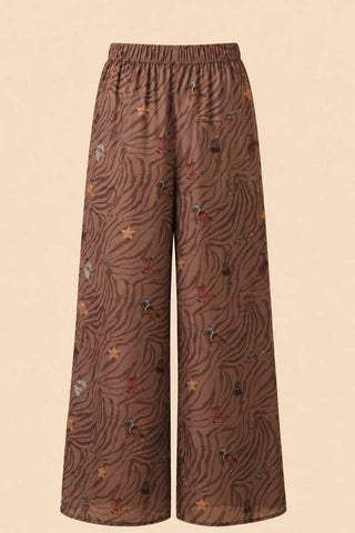 Western Wide Leg Pants