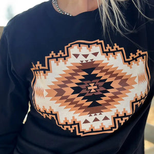 Navajo Rug Long Sleeve Tee