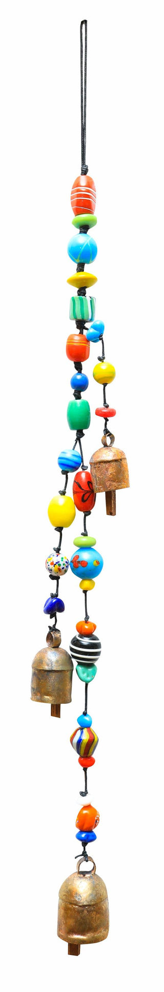 Boho Beaded Triple Bell Hanger