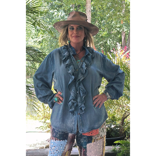 A Ruffle In Time Top by Jaded Gypsy