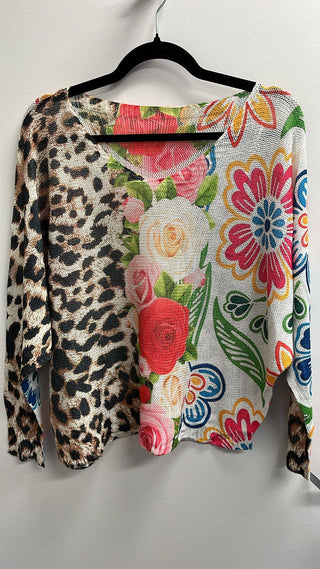 Poleo Leopard Sweater
