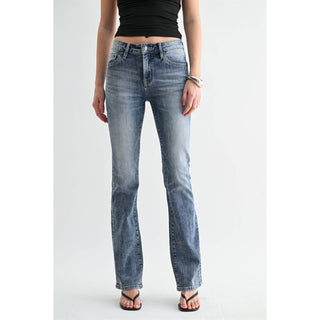 Lillian Glacial Ice Bootcut Jeans