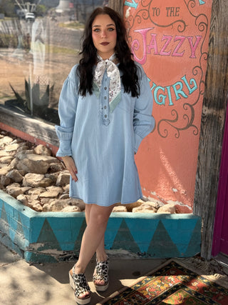 Trail Denim Dress