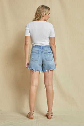 Presley Boyfriend Midi Shorts