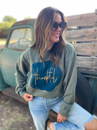 Desert Willow Thankful Sweatshirt