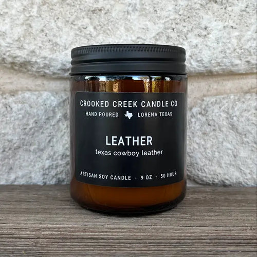 Leather Candle