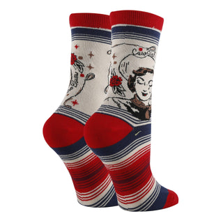 Cowgirls Cry Dress Socks