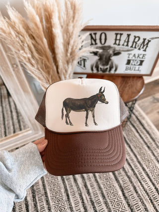 Vintage Donkey Trucker Cap