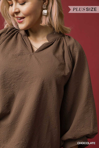 Painted Sky V-Neck Top