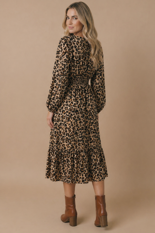 The Carlee leopard Dress