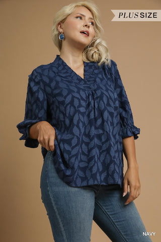 Raven Creek Jacquard Blouse