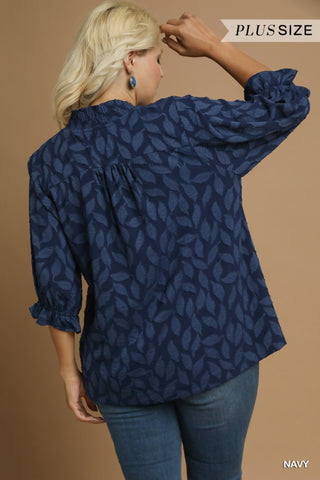Raven Creek Jacquard Blouse