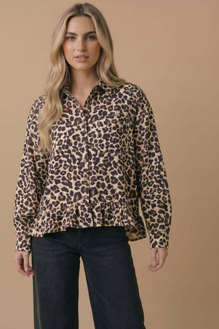 The Roar Peplum Blouse