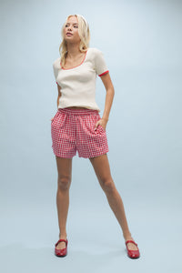 Kendal Gingham Shorts