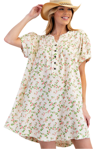Scarlett Floral Dress by Easel