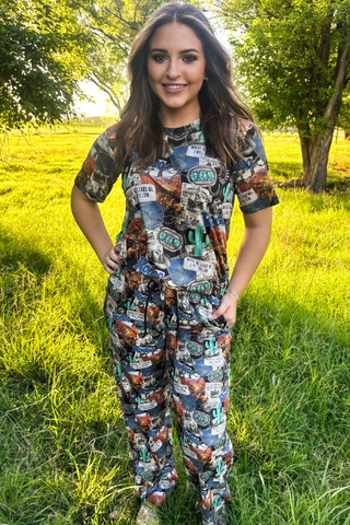 Retro Rodeo Nights Top