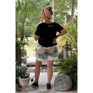 Let Er Buck Local Fair Shorts by Jaded Gypsy