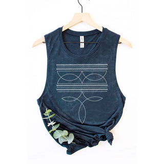 Mercer Cowboy Boots Tank Top