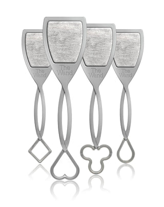 Silver Sip-Saver Wine Wands - 3 Pack