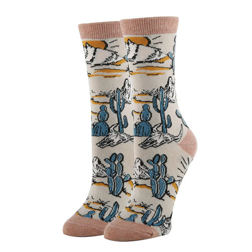 Wild West Women's Crew Socks