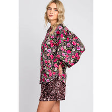 Load image into Gallery viewer, Andi Floral Button Up Blouse