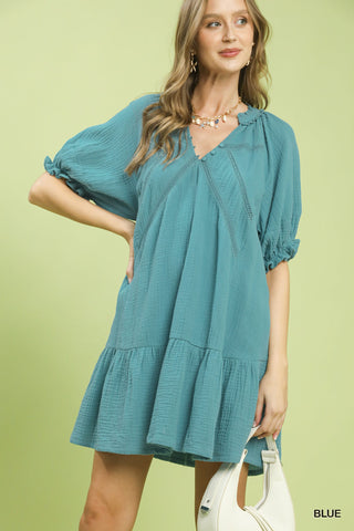 Janie Boho Mini Dress
