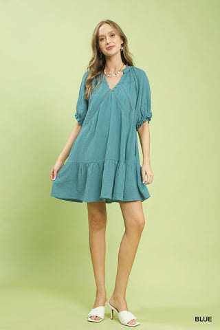 Janie Boho Mini Dress