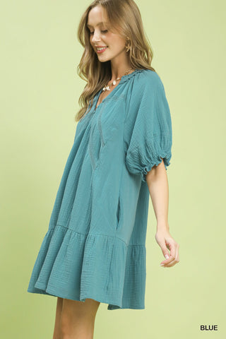 Janie Boho Mini Dress