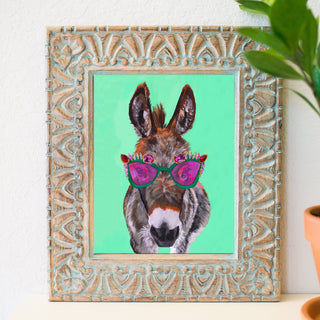 Funky Donkey art print
