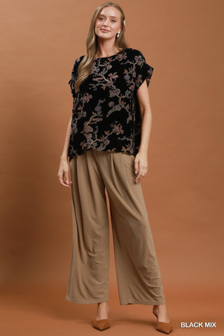 Marfa Midnight Sleeveless Print Top