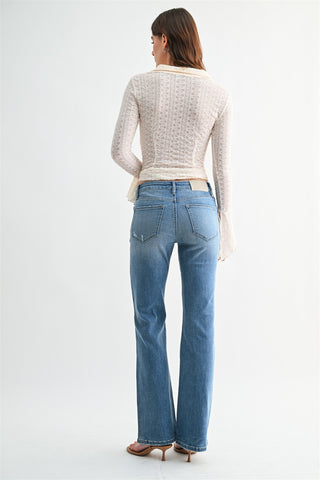 Sandee Jeans - Mica Denim