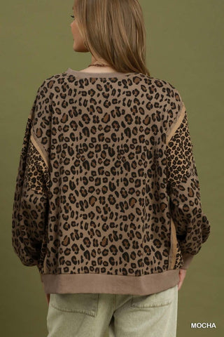 Ruth Leopard  Pullover