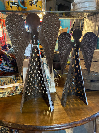Set of 2 Metal Angels