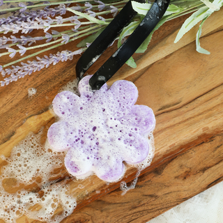 French Lavender Wild Flower Soap Sponge