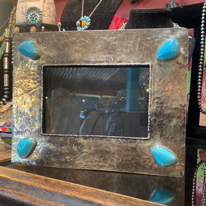 J. Alexander Frame with Turquoise