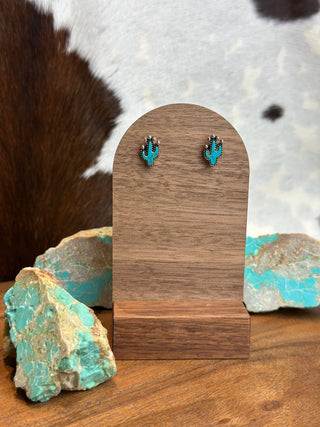 Cactus Stud Earrings