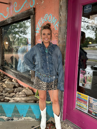 A Ruffle In Time Top by Jaded Gypsy