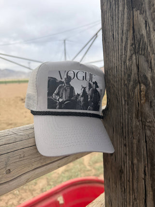 Western Vogue Cowboy Trucker Hat