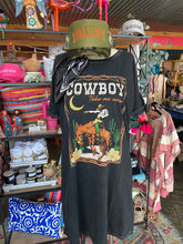 Load image into Gallery viewer, Cowboy, Take Me Away Tshirt Dress